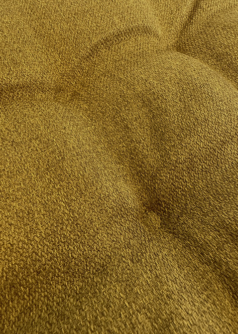 Подушка для стільців (40x120х4 см) подвійна Decorator Мальмо колір мустард 84-169 Київ - фото 2