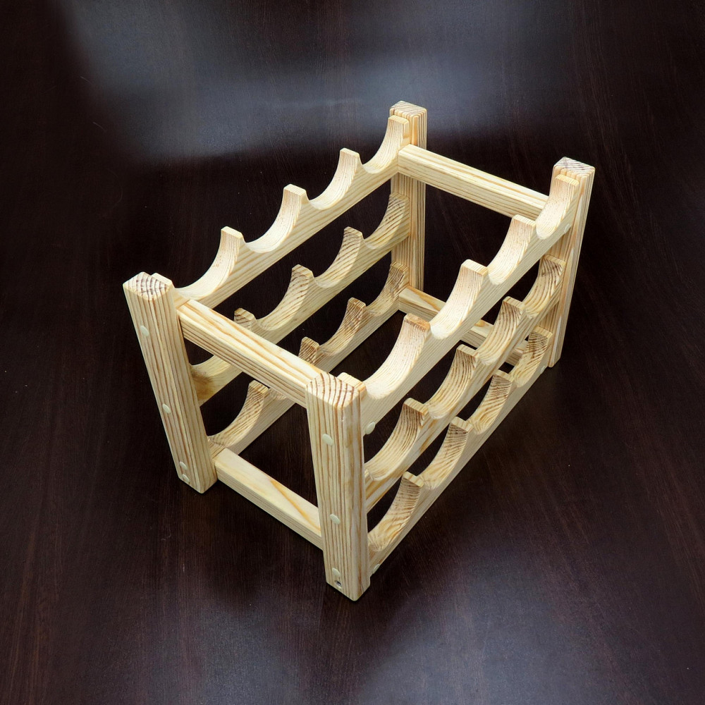 Настольная винная полка 