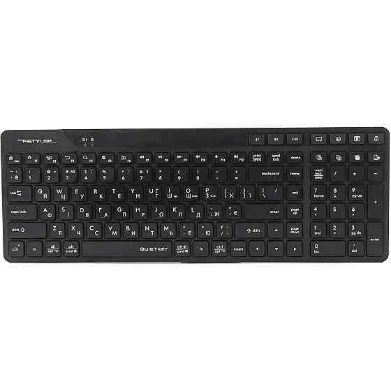 Клавіатура бездротова A4Tech FBK27C AS Black Чорний Харків