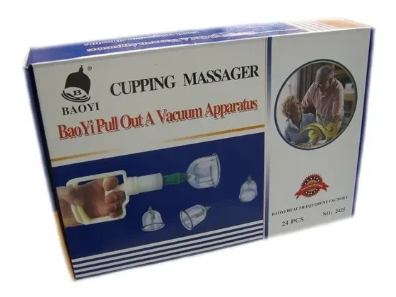 Антицеллюлитные массажные вакуумные банки (24 штуки в комплекте) Коломия