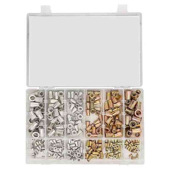 Заклёпки резьбовые алюминиевые и стальные 300шт. FORSAGE F-36480 Одесса