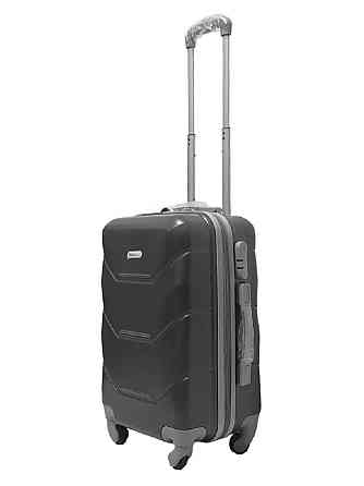 Чемодан пластиковый MILANO BAG 147 малый 55 см графит Киев
