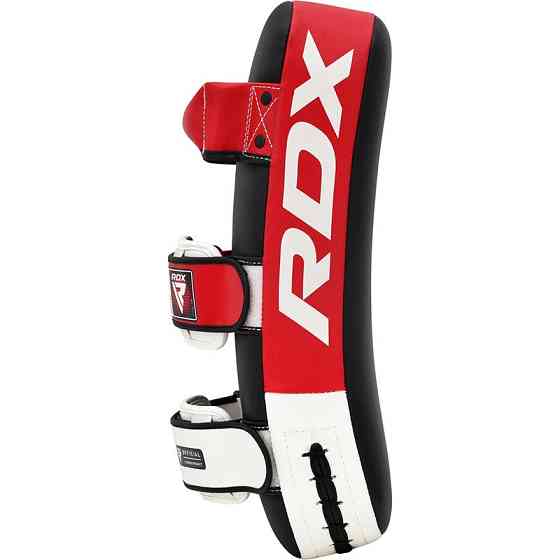 Пади для тайського боксу RDX T1 Curved Thai Kick Pad Red (1 шт.) Кам'янське