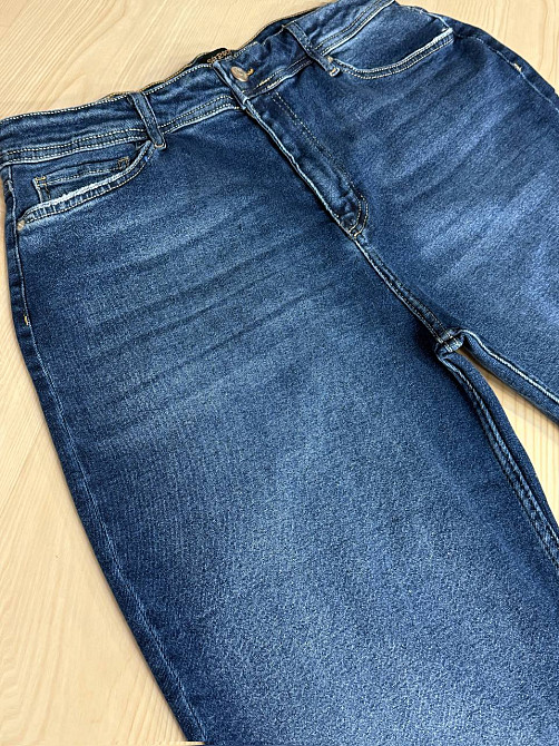 Джинси жіночі Sherocco 1295-1 Mom Relax великі розміри супер батал сині, синій, 46, 46, 134 см, 145 см Київ - фото 19