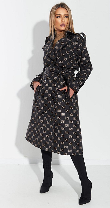 Двобортний класичний тренч (46) Київ - фото 5