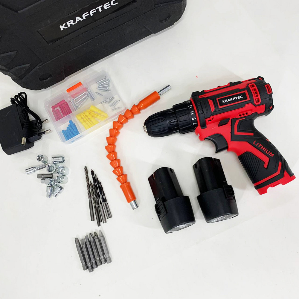 Акумуляторний викрутка з набором насадок, Економічний варіант шуруповерта, Безщітковий шуруповерт CZ-36 Івано-Франківськ - фото 6