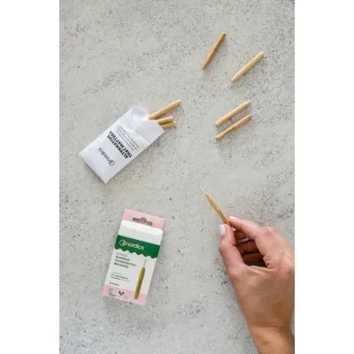 Щітки для міжзубних проміжків Nordics Bamboo 0.40 мм 8 шт. (3800500324210) Вінниця - фото 2