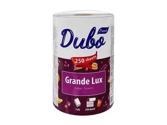 Полотенца бумажные 1рул Grande Lux 3-х слойные 250 отрывов Белые ТМ диВО Solmir Киев