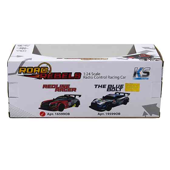 Автомобіль KS Drive на р/к - Road Rebels (1:24, червоний) Днепр