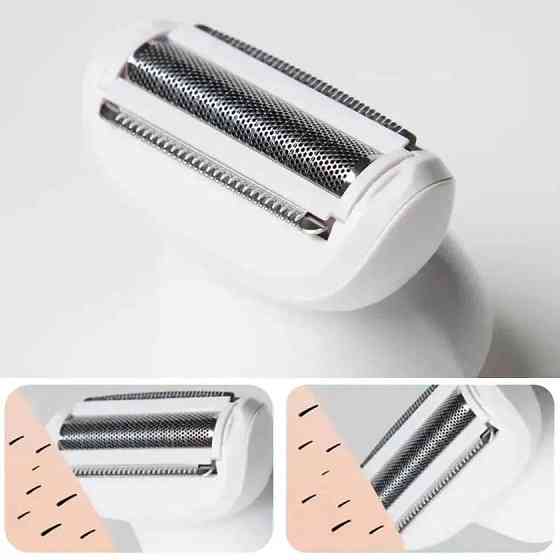 Жіночий епілятор VGR-751 5 в 1, бездротовий, 5 насадок, для ніг та зони бікіні, 120 хвилин роботи Одеса