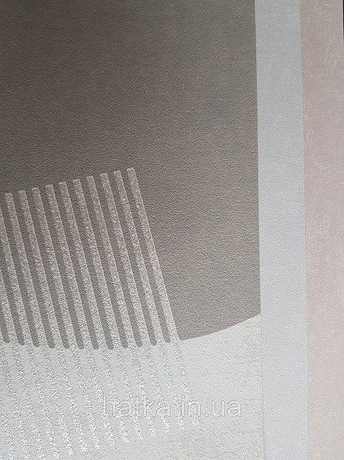 Обои виниловые на флизелине AS creation Geo Effect 0.53х10 детские геометрия 3д бежевые розовые серые 38595-2 Киев - изображение 3