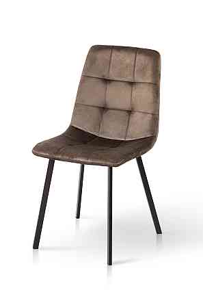 Стілець Ментос чорний/ велюр тобакко Київ