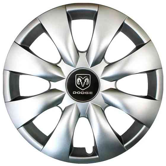 Автомобильные модельные колпаки R15 Dodge 316 4шт, SJS, серебряные Киев