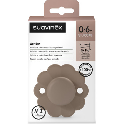 Пустышка Suavinex Wonder физиологическая, 0-6 мес. (308381) Винница - изображение 3