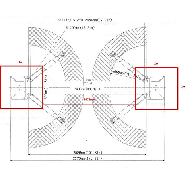Електрогідравлічний автопідіймач 2-стійковий 4 т 380 В LAUNCH TLT-240SCA Одеса - фото 2