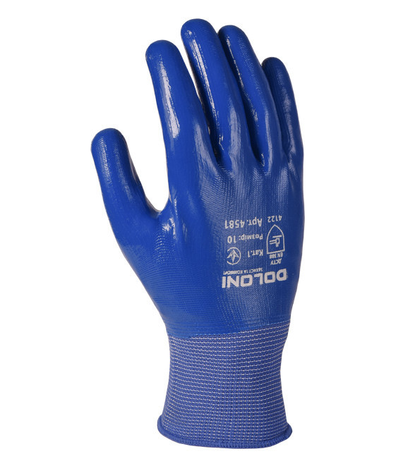 Doloni рукавички трикотажні з нітриловим покриттям, розмір 10, D-Oil 4581 Рівне - фото 1