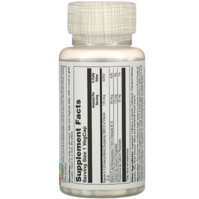 Вітамін Solaray Вітамін D3 + K2, Soy-Free, 60 вегетаріанських капсул (SOR-38584) Вінниця - фото 2