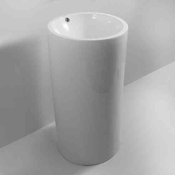 Раковина моноблок MIXXUS PREMIUM ELLIPSE-1101 460х460х855mm з переливом   ( MP6573 ) 37572 Харьков
