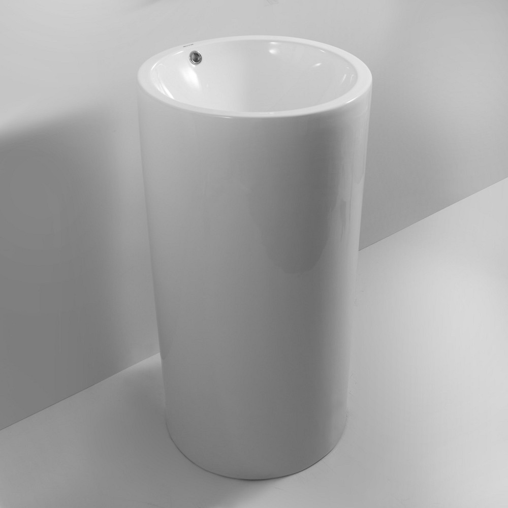 Раковина моноблок MIXXUS PREMIUM ELLIPSE-1101 460х460х855mm з переливом   ( MP6573 ) 37572 Харьков - изображение 2