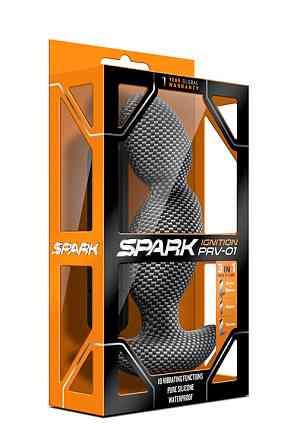 Массажер простаты с вибрацией Blush SPARK IGNITION PRV-01 CARBON FIBER Sex Aura Киев