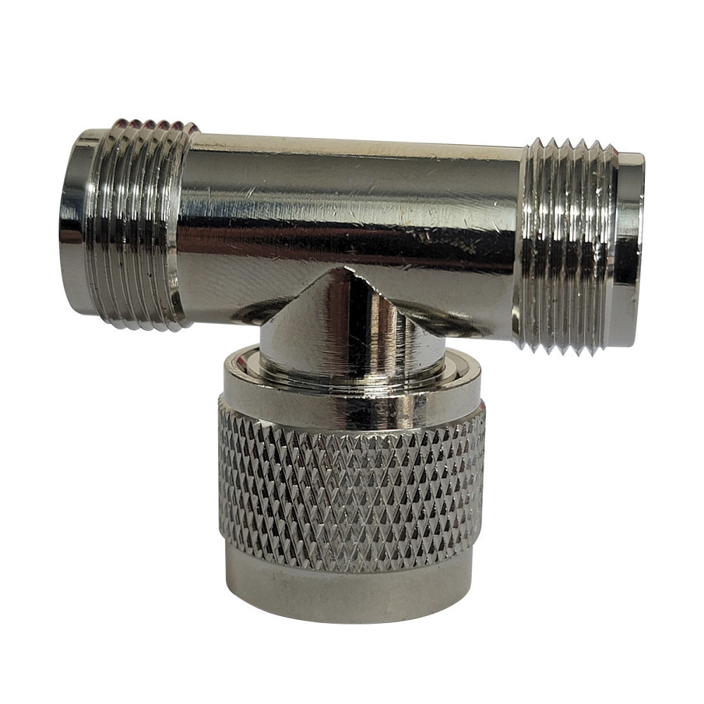 Разветвитель сигнала на две антенны N type (male) на 2 N type (female) / Сплиттер тройник для антенны Киев - изображение 1