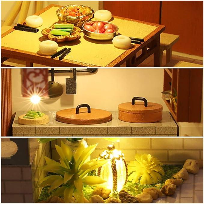 3D Румбокс DIY House в японском стиле + Пылезащитный купол (M032-B) Киев - изображение 3