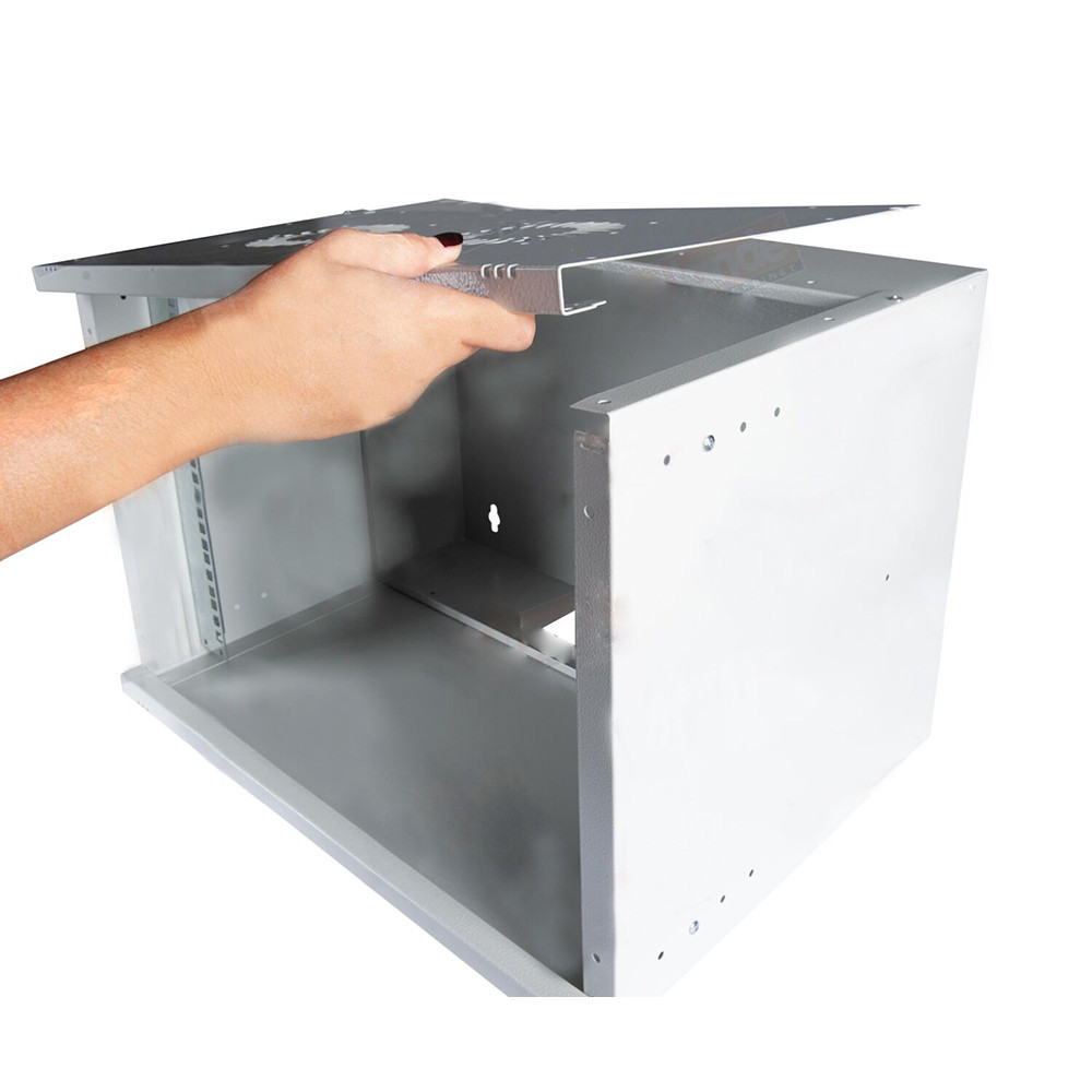 Шафа серверна Hypernet 7U 540 x 400 WMNC-40-7U-SOHO-FLAT для мережевого обладнання Київ - фото 6