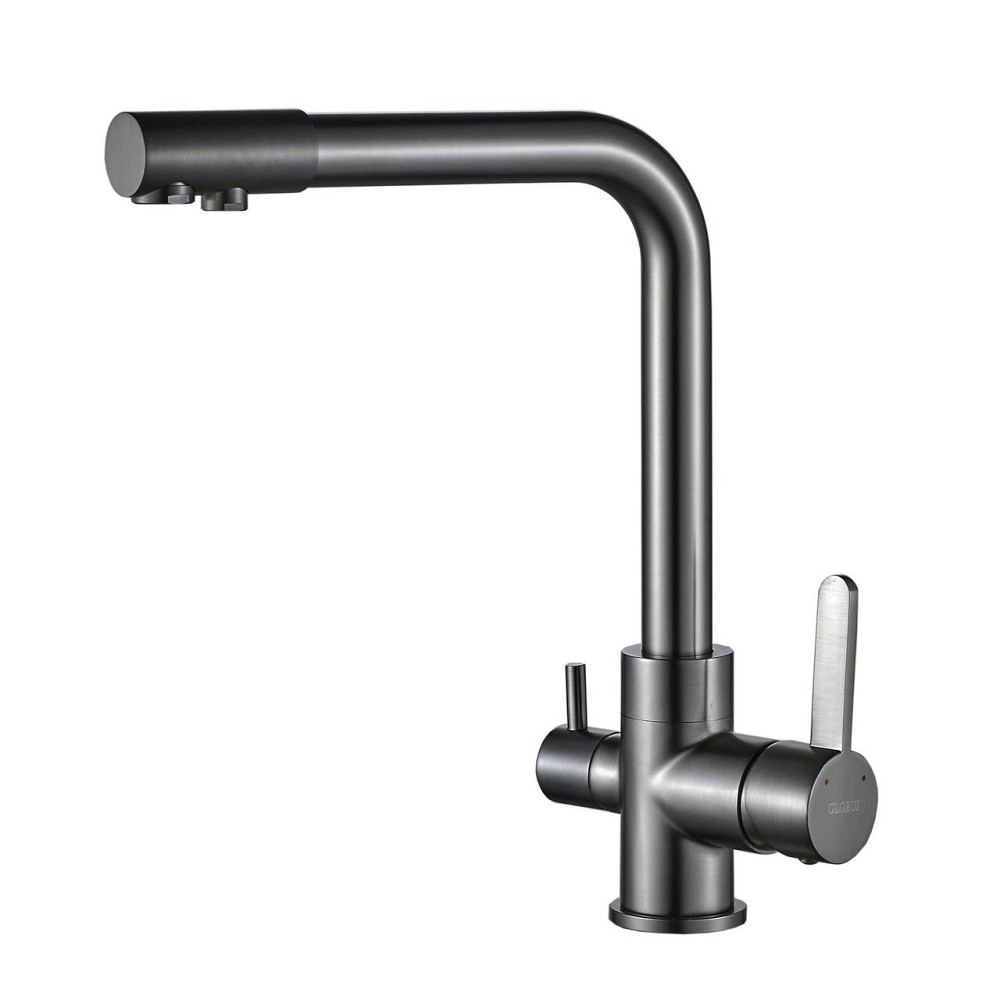 Змішувач для кухні під осмос Globus Lux LAZER GLLR-0444-11-GRAPHITE Київ - фото 2