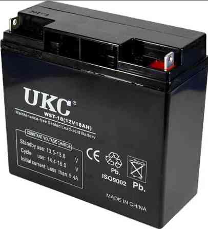 Акумулятор UKC Battery WST-18 12V 18A Винница