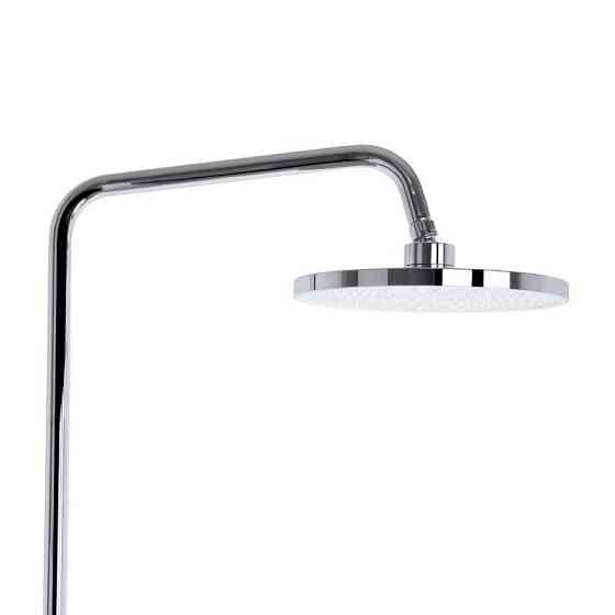 Душевая система для душа Qtap Jay на три потребителя (с изливом) QTJAY111CRW45555 Chrome/White, латунь Харьков