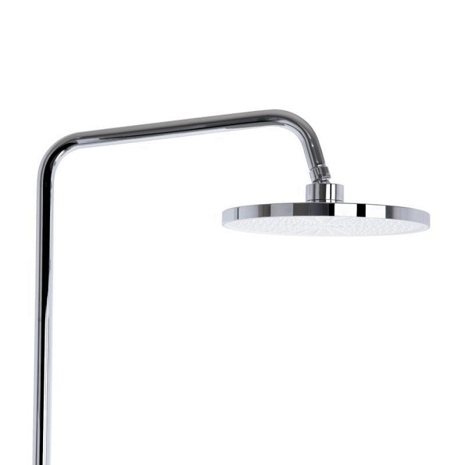 Душевая система для душа Qtap Jay на три потребителя (с изливом) QTJAY111CRW45555 Chrome/White, латунь Харьков - изображение 6