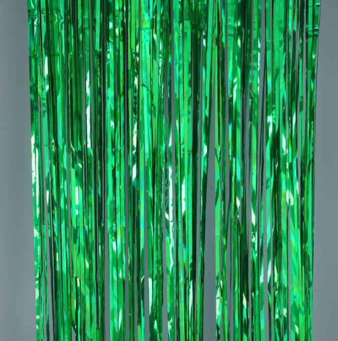 Дождик для фотозоны 1 м на 1 м зеленый Киев - изображение 8