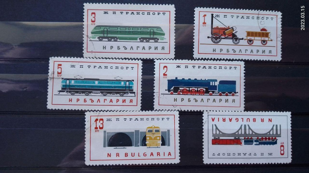 Марки. Серія. Болгарія (Гаш.) Полтава - фото 1