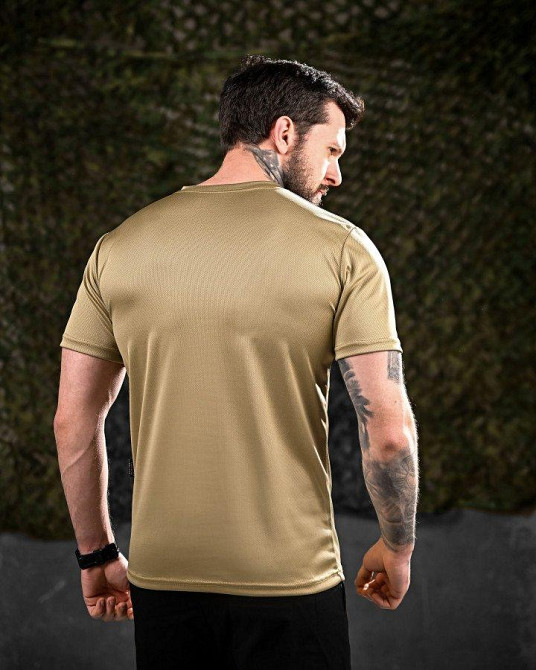 Тактическая потоотводящая футболка OBLIVION strada  coyot ДЛ7056 Одесса - изображение 3