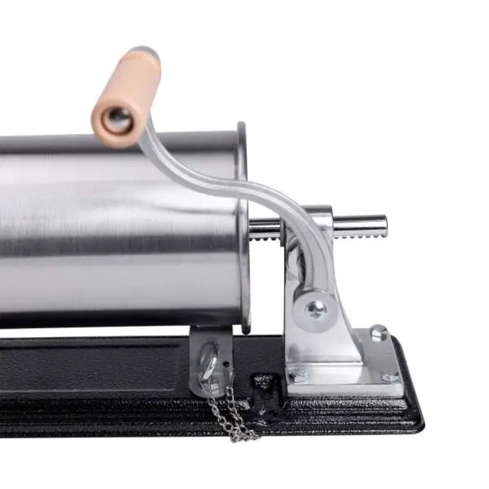 Шприц для ковбаси ручний 2 л горизонтальний ковбасний шприц для фаршу 4 насадки 16788-3 Коломыя - изображение 9