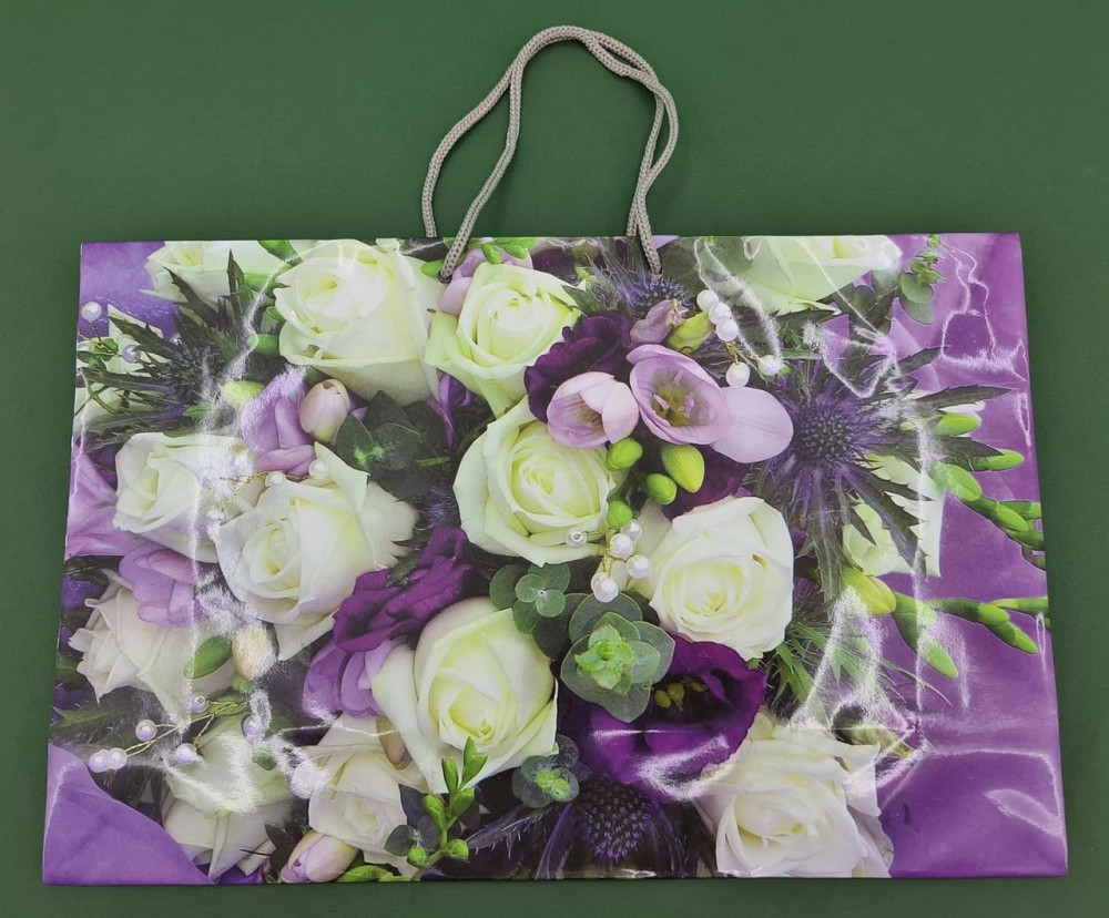 Бумажный большой горизонтальный пакет  36/22/10(артBG-079) (12 шт) Харьков - изображение 2