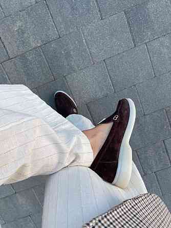 Jasmine Лоферы женские Jasmine шоколадные натуральная замша размерный ряд 36-40 (1068) Коломыя