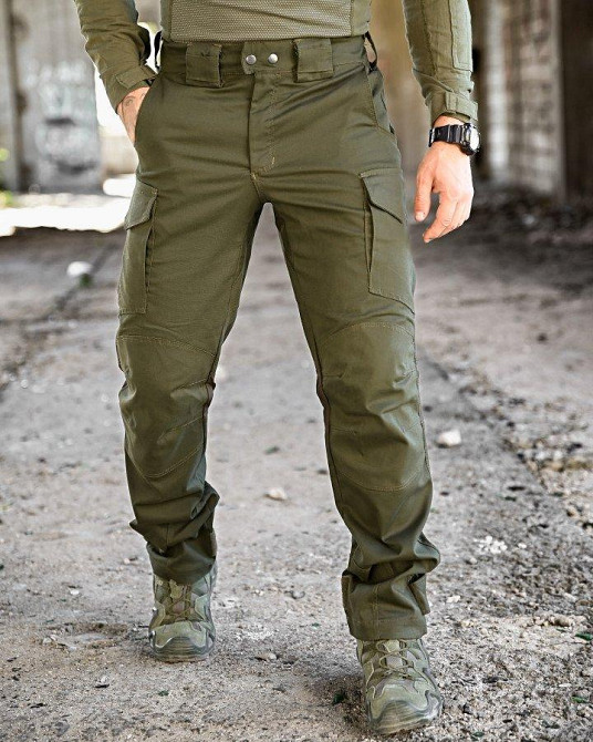 Тактичні штани TRACKING олива ВТ3771 Одеса - фото 2
