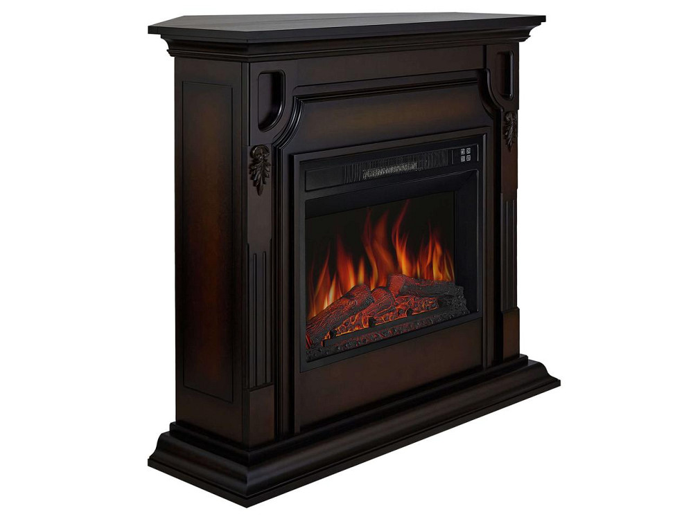 Каминокомплект универсальный 2в1 ArtiFlame Toronto AF23S махагон коричневый антик с обогревом и звук Львов - изображение 1