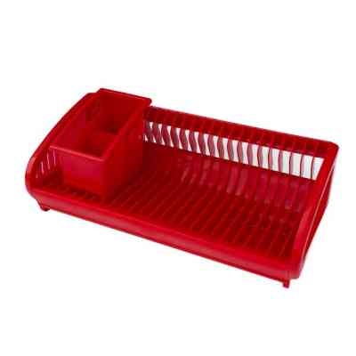 Сушилка для посуды Ламела 47,5 х 22 х 20 см червона (лмл 191/червоний) Винница