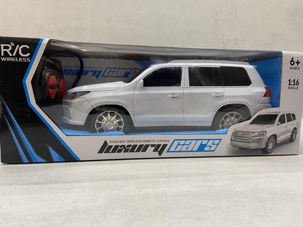 Джип на радіокеруванні з підсвічуванням фар масштаб 1:16 Білий (HC 301 D) Чернігів - фото 3