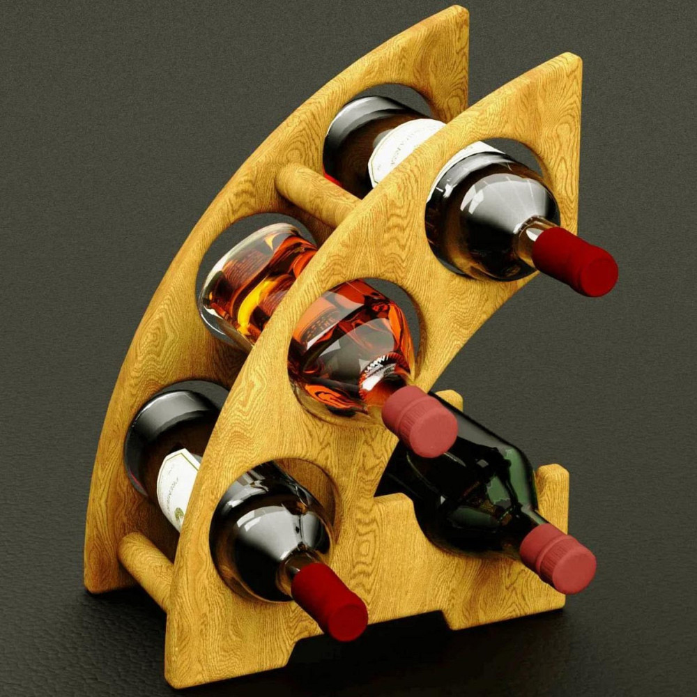 Настільна винна полиця "Пломата" каррі Миколаїв - фото 1