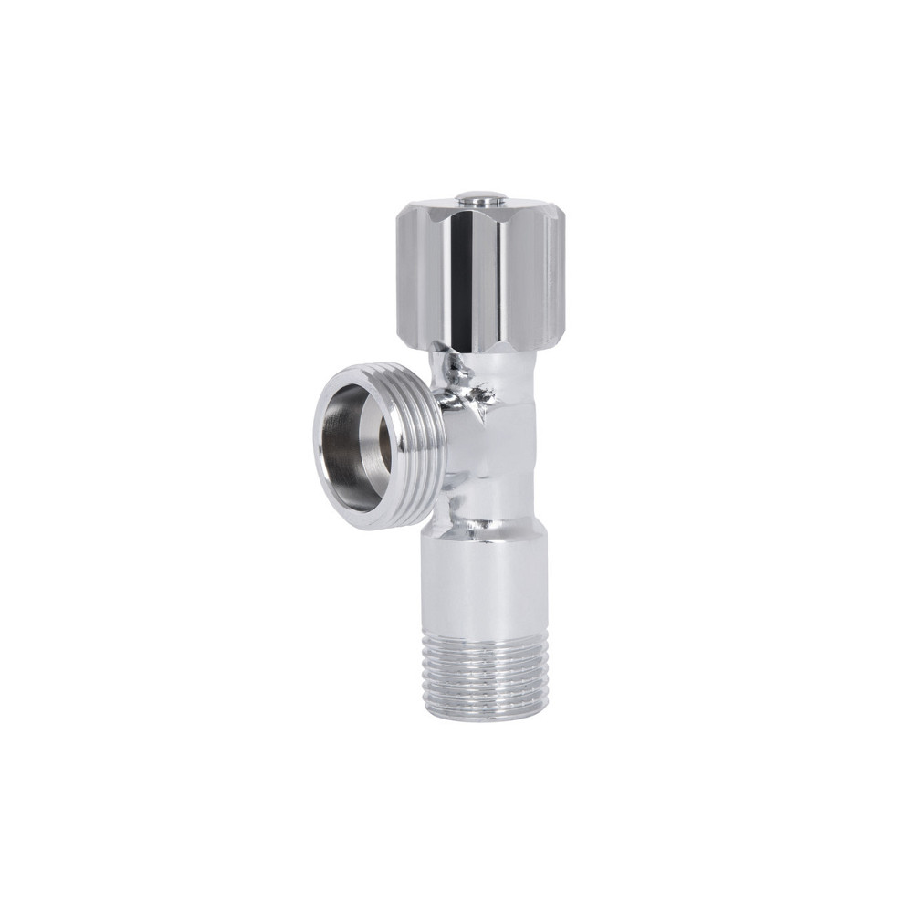 Кран кутовий Thermo Alliance Standart (ручка шестигранник) з вент.буксою 1/2"Н х 3/4"Н SF3441520 Київ - фото 1