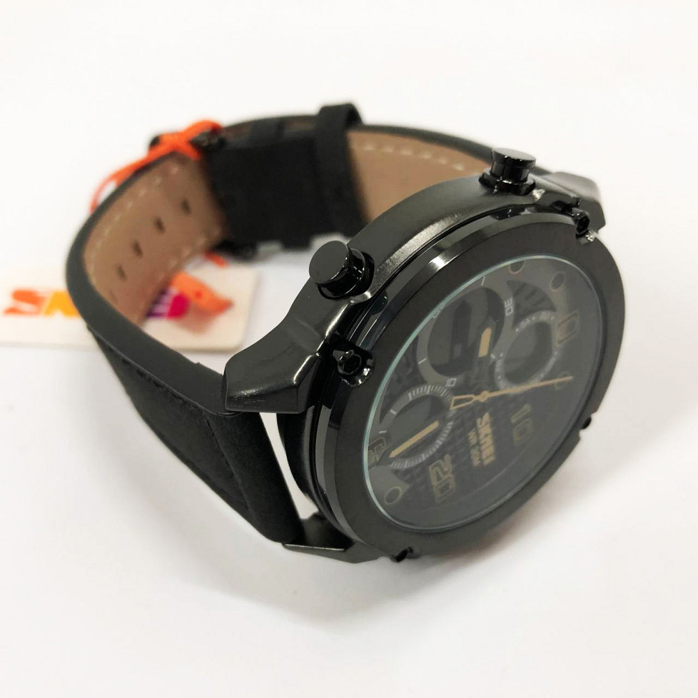 Часы тактические противоударные SKMEI 1975LBKBK, Тактические военные часы для ЗСУ Армейские топ QR-29 Львов - изображение 9