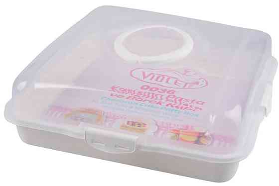 Тортівниця Violet House 0036 Каризма White 13х38х38 см (6900231) Київ