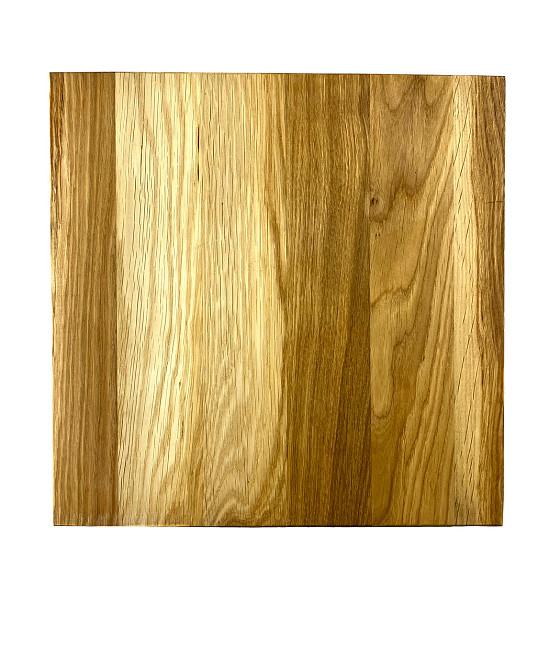 Деревʼяна тарілка квадратна з натурального дерева для закусок, закусочна тарілка 30х30х2,5 см Кам'янець-Подільський - фото 4