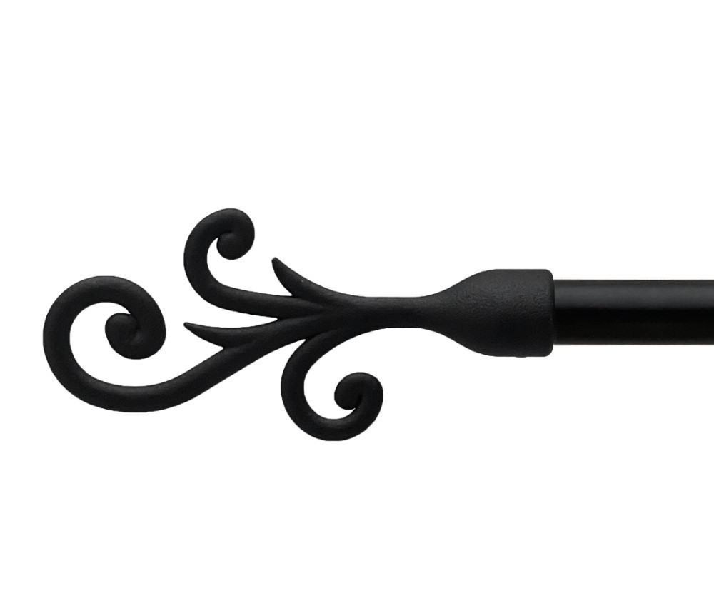 Закінчення для карнизу Orvit ФАЛА 16 мм ЧОРНИЙ ОКСАМИТ Львов - изображение 1