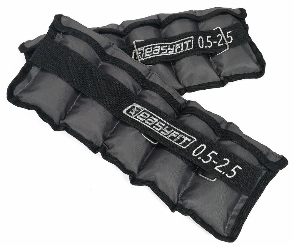 EasyFit Обтяжувачі для ніг та рук з металом EasyFit Metal набірні зі змінною вагою 0,5-2,5 кг Коломыя - изображение 2