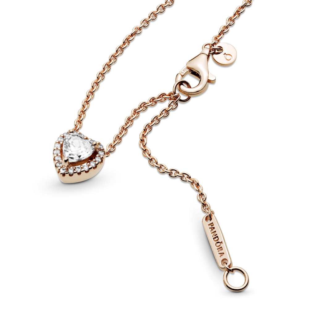 Срібне намисто    "Блискуче серце" 388425C01 MasterSem Київ - фото 4