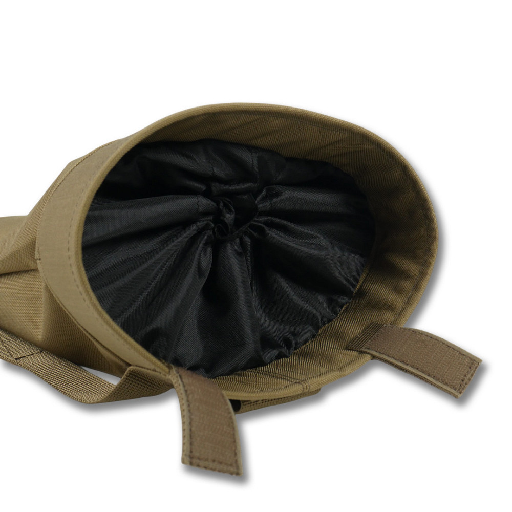 Тактическая сумка сброса магазинов (до 8 шт) KIBORG XL Coyote Тактический подсумок для сброса пустых магазинов Киев - изображение 4